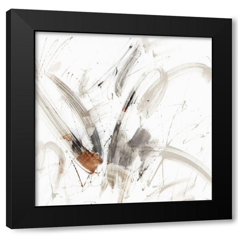 The Space Between Us II Black Modern Wood Framed Art Print by PI Studio