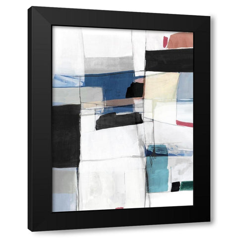 Sky Energy I  Black Modern Wood Framed Art Print with Double Matting by PI Studio