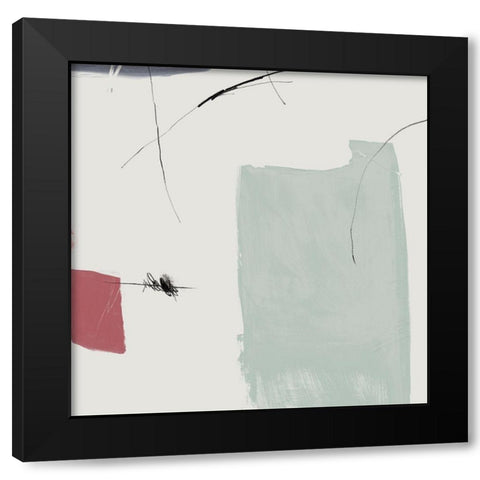 Allure I  Black Modern Wood Framed Art Print by PI Studio