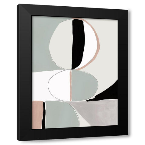 Speculum I  Black Modern Wood Framed Art Print with Double Matting by PI Studio