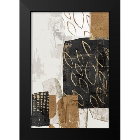 Shape of Formation II Black Modern Wood Framed Art Print by PI Studio