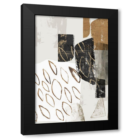 Shape of Formation III Black Modern Wood Framed Art Print by PI Studio