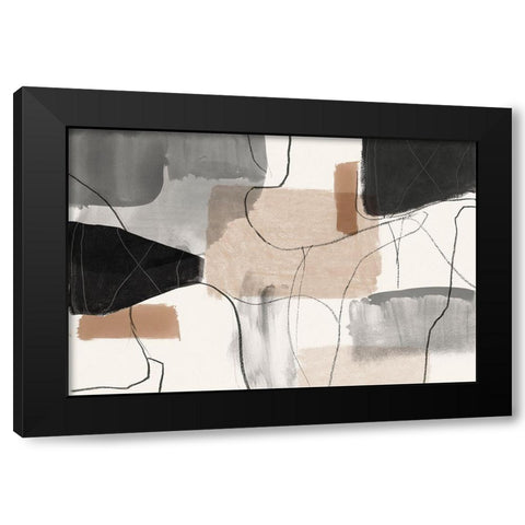 Leaving at Midnight I Black Modern Wood Framed Art Print with Double Matting by PI Studio