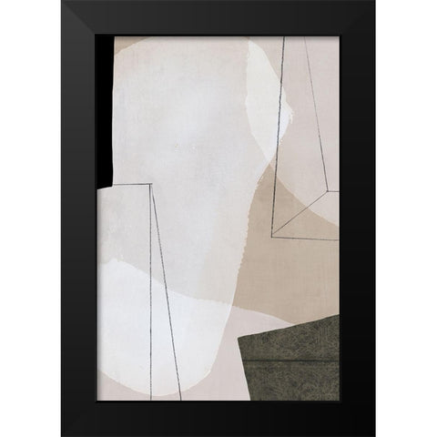 Transparent I  Black Modern Wood Framed Art Print by PI Studio