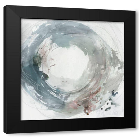 Encompassed Within I  Black Modern Wood Framed Art Print with Double Matting by PI Studio