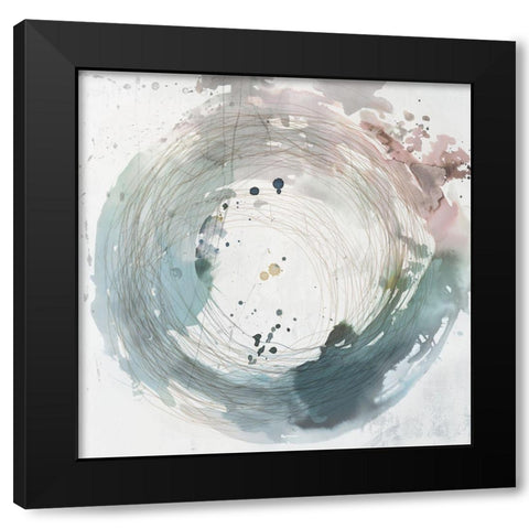 Encompassed Within II Black Modern Wood Framed Art Print with Double Matting by PI Studio