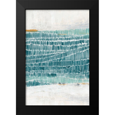 Ocean Park I  Black Modern Wood Framed Art Print by PI Studio