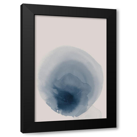 Beside the Sea II Black Modern Wood Framed Art Print by PI Studio