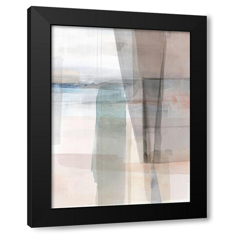 Soft Plaid I  Black Modern Wood Framed Art Print by PI Studio