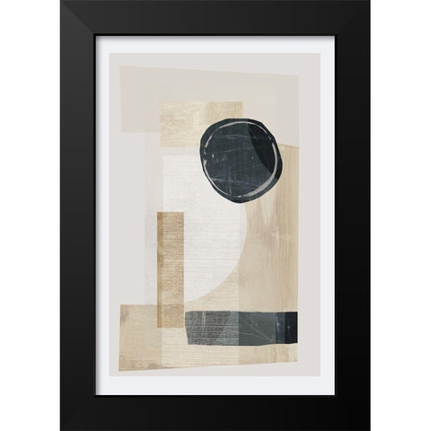 Hometown Glory II  Black Modern Wood Framed Art Print by PI Studio