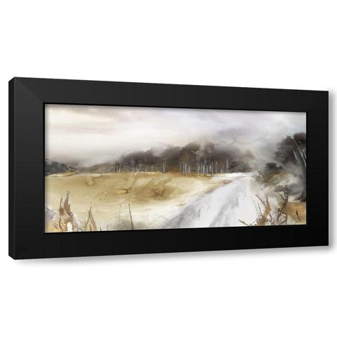 After the Storm II  Black Modern Wood Framed Art Print by PI Studio