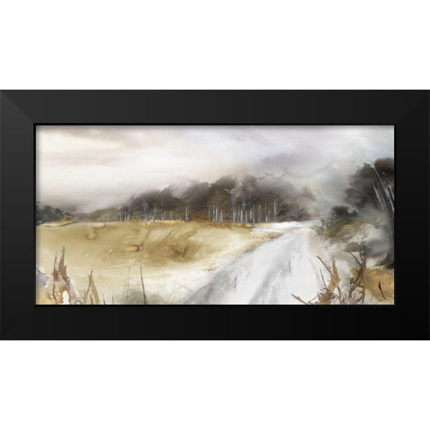 After the Storm II  Black Modern Wood Framed Art Print by PI Studio