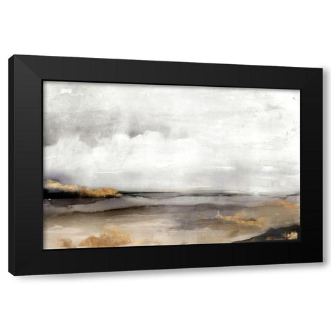 Break of Dawn  Black Modern Wood Framed Art Print by PI Studio