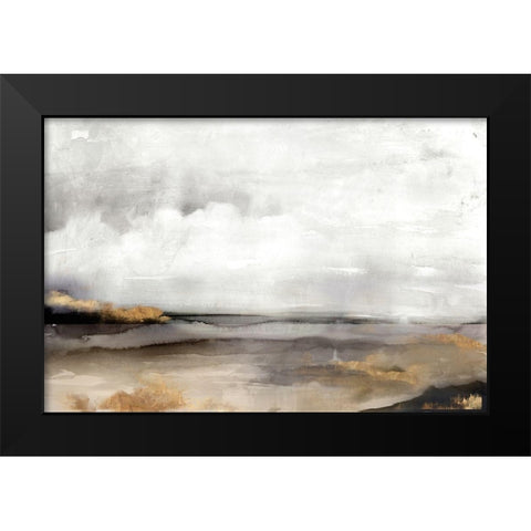 Break of Dawn  Black Modern Wood Framed Art Print by PI Studio