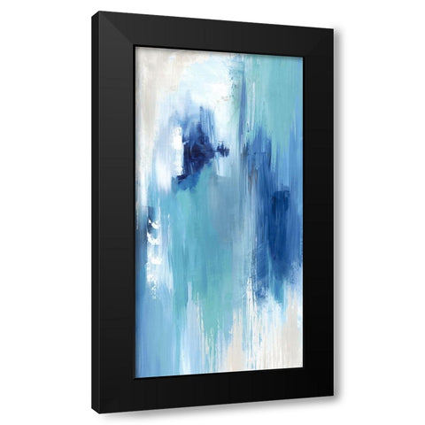 Window Through the Ocean I  Black Modern Wood Framed Art Print with Double Matting by PI Studio