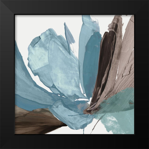 Grande Flower II  Black Modern Wood Framed Art Print by PI Studio