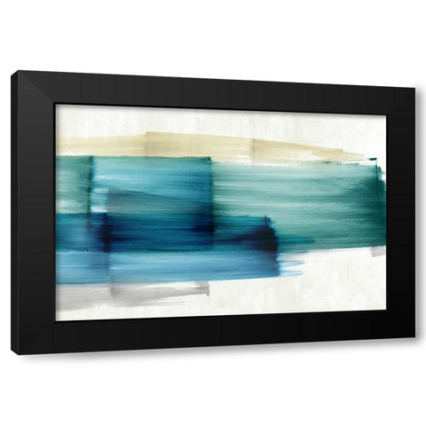 Transclucent Marvel  Black Modern Wood Framed Art Print by PI Studio