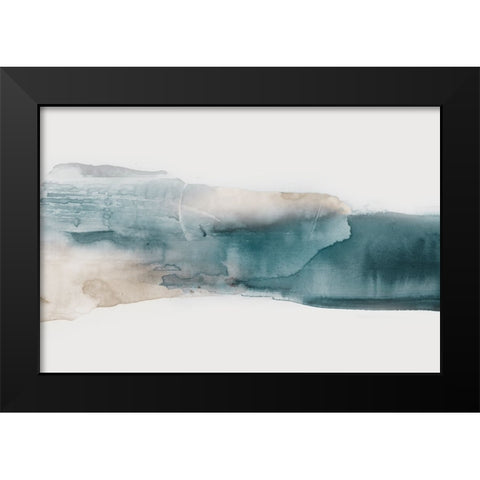 Mystical Landscape  Black Modern Wood Framed Art Print by PI Studio