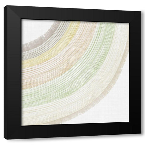 Little Rainbow II   Black Modern Wood Framed Art Print by PI Juvenile