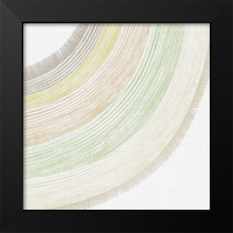 Little Rainbow II   Black Modern Wood Framed Art Print by PI Juvenile
