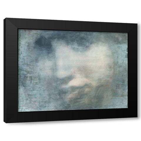 Untitled I Black Modern Wood Framed Art Print by Biernot, Tadeusz