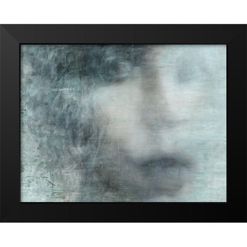 Untitled II Black Modern Wood Framed Art Print by Biernot, Tadeusz