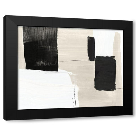 Checkmate I Black Modern Wood Framed Art Print by PI StudioÂ 
