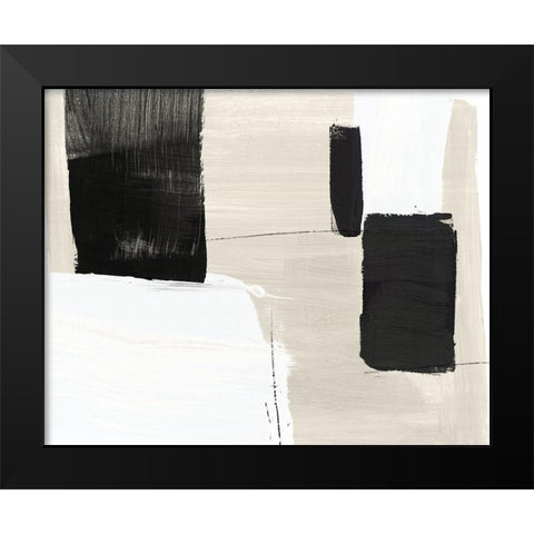 Checkmate I Black Modern Wood Framed Art Print by PI StudioÂ 
