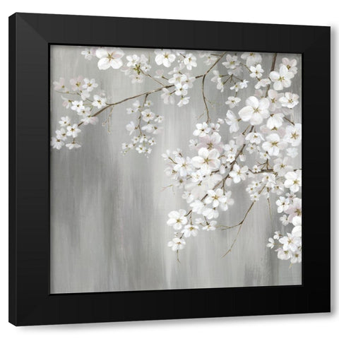 Magnolia Haven  Black Modern Wood Framed Art Print with Double Matting by PI Studio