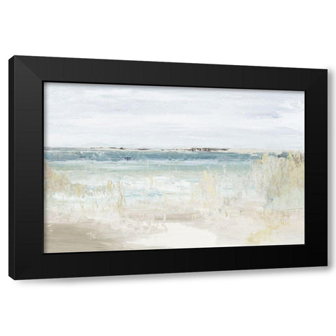 Rest Until Tomorrow Black Modern Wood Framed Art Print with Double Matting by PI Studio