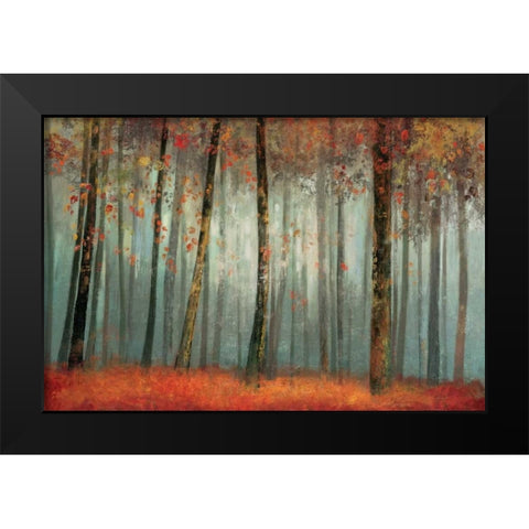 Earthly Delight  Black Modern Wood Framed Art Print by Pearce, Allison
