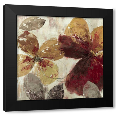 Paloma II Black Modern Wood Framed Art Print with Double Matting by Pearce, Allison