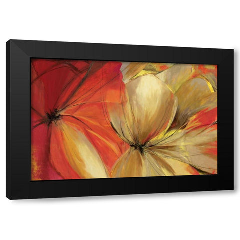 Sharing the Spotlight Black Modern Wood Framed Art Print by Pearce, Allison