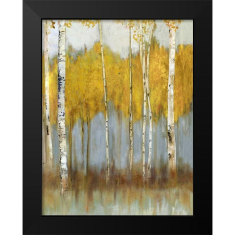 Golden Grove I Black Modern Wood Framed Art Print by Pearce, Allison