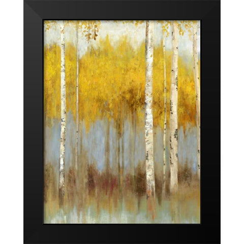 Golden Grove II Black Modern Wood Framed Art Print by Pearce, Allison