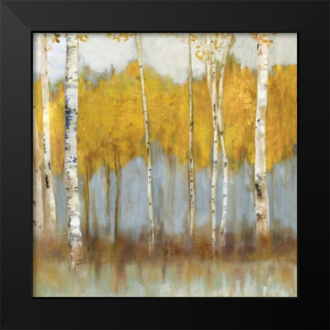 Golden Grove II Black Modern Wood Framed Art Print by Pearce, Allison