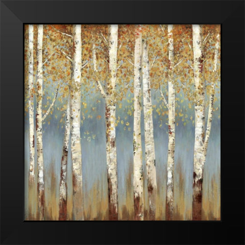 Falling Embers I - Mini Black Modern Wood Framed Art Print by Pearce, Allison