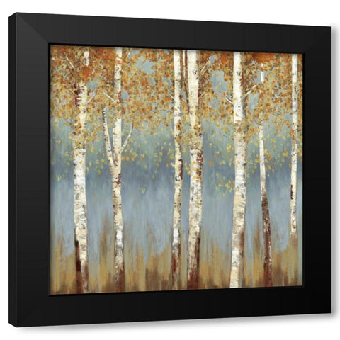 Falling Embers II - Mini Black Modern Wood Framed Art Print by Pearce, Allison