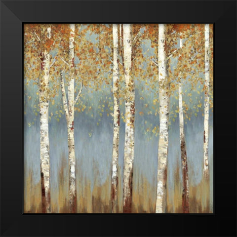 Falling Embers II - Mini Black Modern Wood Framed Art Print by Pearce, Allison