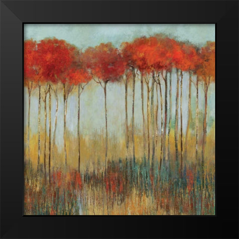 Amongst Friends I Black Modern Wood Framed Art Print by Pearce, Allison