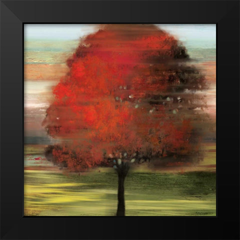 Flow Trees I - Mini Black Modern Wood Framed Art Print by Pearce, Allison
