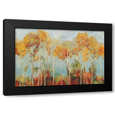 Up Front  Black Modern Wood Framed Art Print by Pearce, Allison