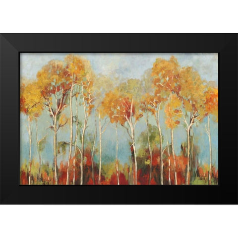 Up Front  Black Modern Wood Framed Art Print by Pearce, Allison