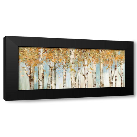 Downtown Black Modern Wood Framed Art Print with Double Matting by Pearce, Allison
