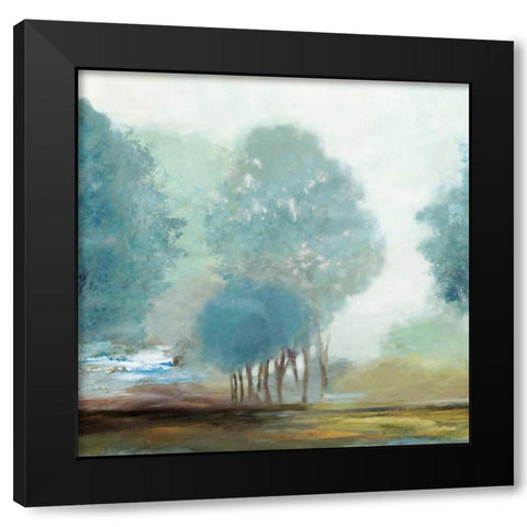 Blueberry Hill I Black Modern Wood Framed Art Print by Pearce, Allison