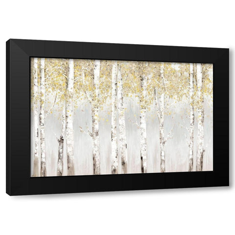 Evening Haze Yellow Version  Black Modern Wood Framed Art Print by Pearce, Allison