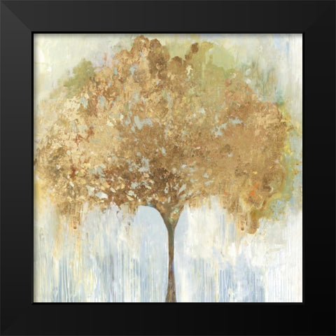 Autumn Tree Black Modern Wood Framed Art Print by Pearce, Allison