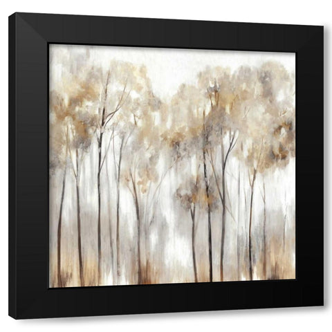 Grace Land Black Modern Wood Framed Art Print with Double Matting by Pearce, Allison