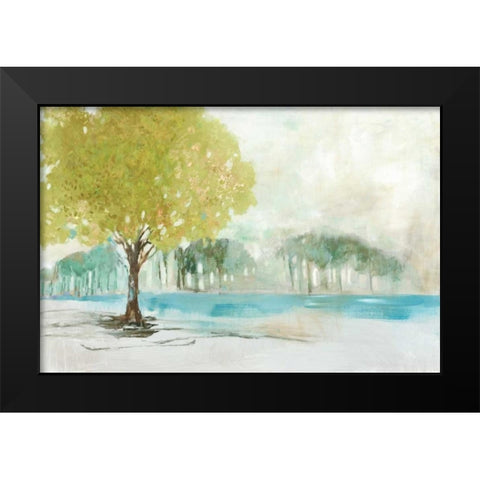 Solitude Black Modern Wood Framed Art Print by Pearce, Allison