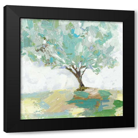 Pear tree Black Modern Wood Framed Art Print with Double Matting by Pearce, Allison